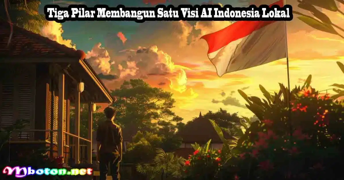 Tiga Pilar Membangun Satu Visi AI Indonesia Lokal