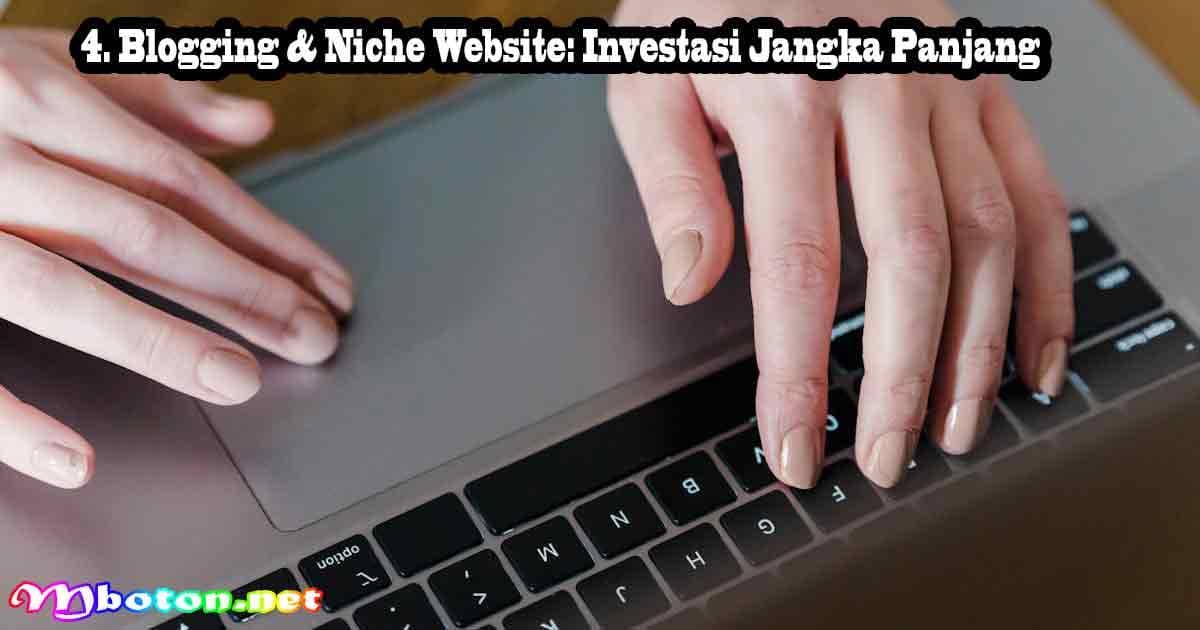 Uang Internet 2026: Panduan Brutal untuk Pemula & Pro 1 Blogging & Niche Website Investasi Jangka Panjang