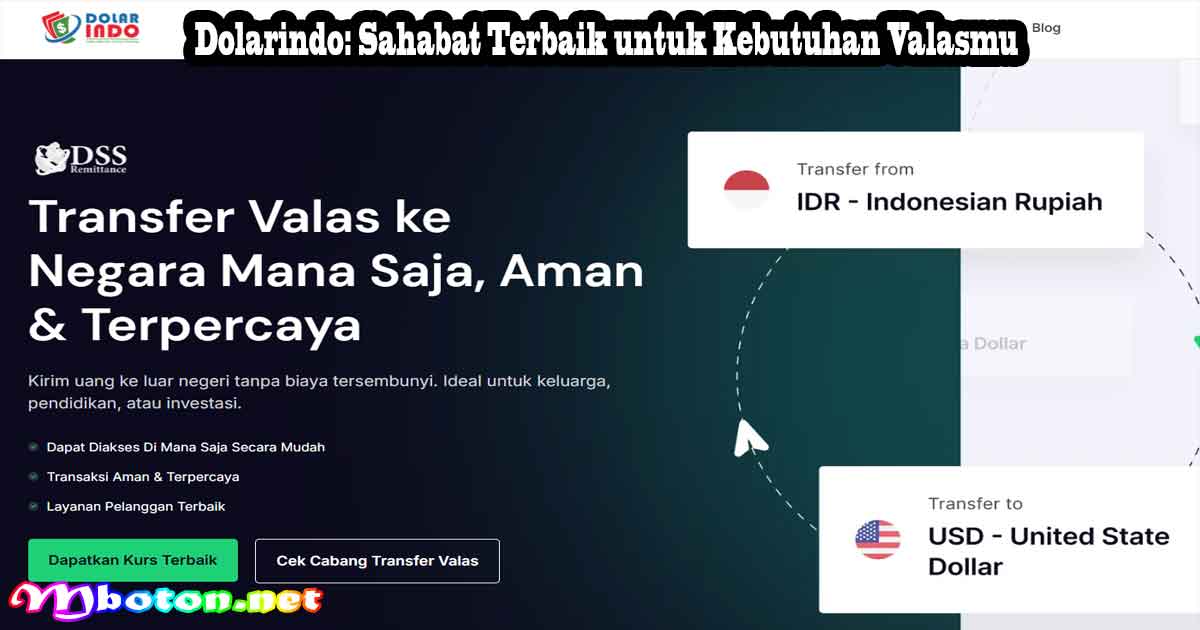 Rekomendasi Tukar Valas Terdekat Hanya di Dolarindo Money Changer 2 Dolarindo Sahabat Terbaik untuk Kebutuhan Valasmu