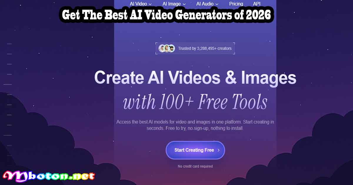 Get The Best AI Video Generators of 2026