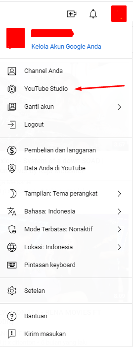 profil youtube