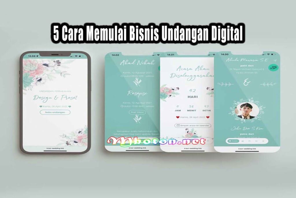 5 Cara Memulai Bisnis Undangan Digital 5 Cara Memulai Bisnis Undangan Digital