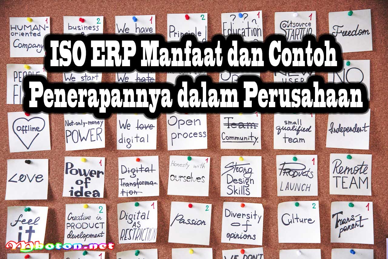 ISO ERP Manfaat dan Contoh Penerapannya dalam Perusahaan