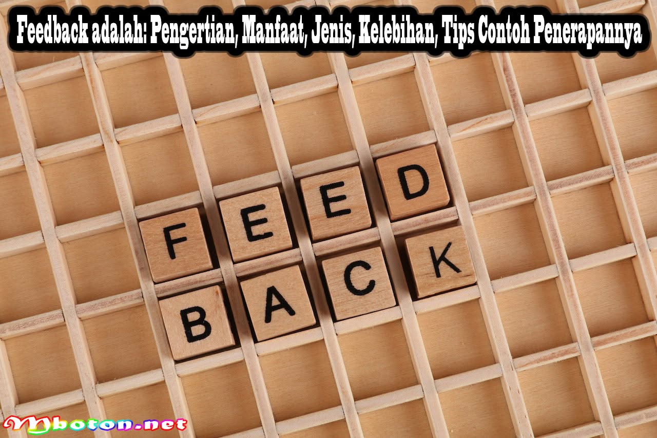 Feedback adalah: Pengertian, Manfaat, Jenis, Kelebihan, Tips Contoh Penerapannya 5 Feedback adalah: Pengertian, Manfaat, Jenis, Kelebihan, Tips Contoh Penerapannya
