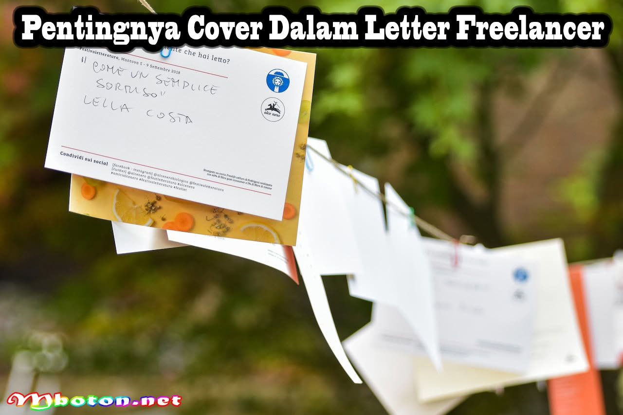 Sample Cover Letter Freelancer: Contoh, Gratis Template 1 Pentingnya Cover Dalam Letter Freelancer