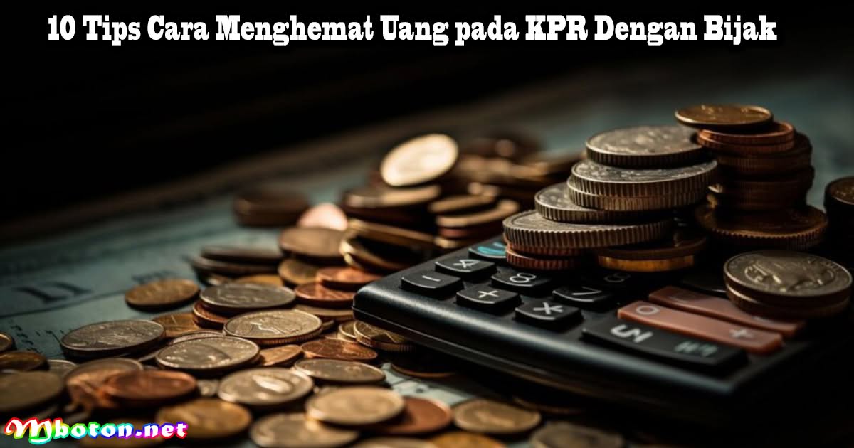 10 Tips Cara Menghemat Uang pada KPR Dengan Bijak