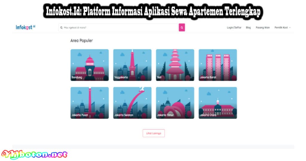 10 Aplikasi Sewa Apartemen Indonesia Terkenal Dan Terbaik 1 Infokost.Id: Platform Informasi Aplikasi Sewa Apartemen Terlengkap
