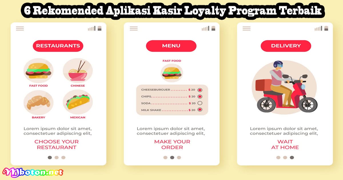 6 Rekomended Aplikasi Kasir Loyalty Program Terbaik