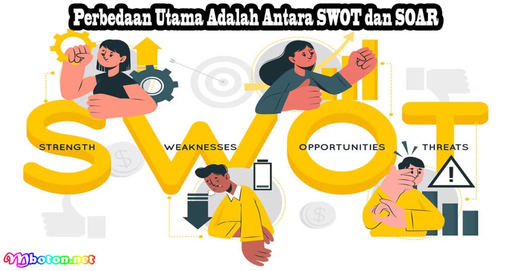 Analisis SWOT dan SOAR: Perbandingan, Kelebihan, & Kekurangan 1 Perbedaan Utama Adalah Antara SWOT dan SOAR